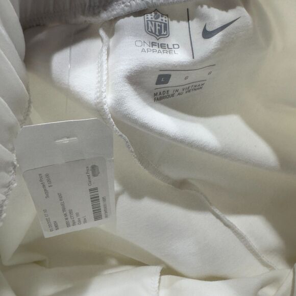 Nike NFL SBLV On-Field Joggers NWT ‘White’ Size Large - Picture 7 of 7